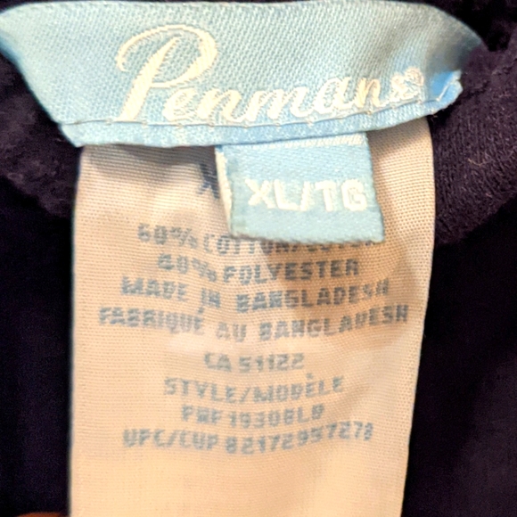 Athleisure Dark Blue Pants, Size Women XL - Picture 5 of 5